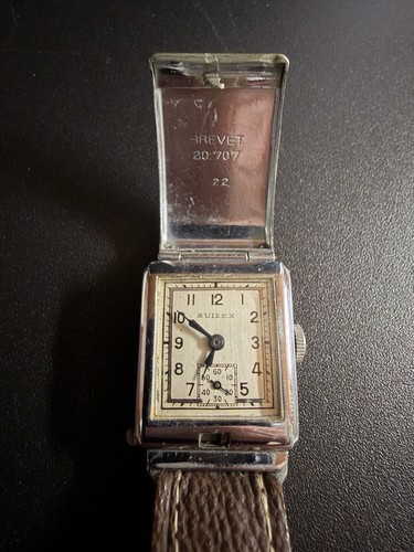 Suizex secret watch art deco - art,