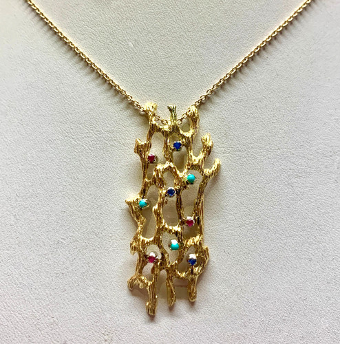Ciondolo oro 18kt pendente - ciondolo,