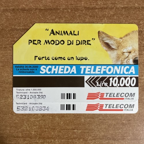 Scheda telefonica variante - telefonica,