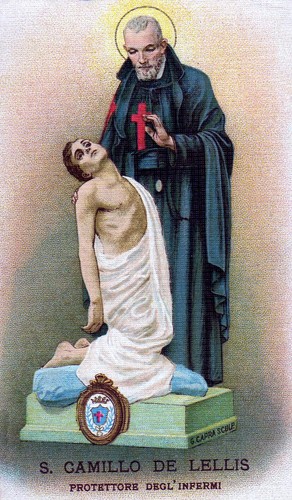 Santino holy card san camillo - santino,