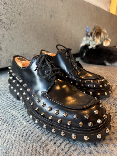 Scarpe derby prada uomo - scarpe,