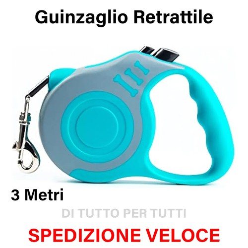 Guinzaglio cane retrattile - guinzaglio,