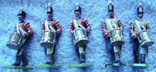Set of 5 Lead Soldiers As