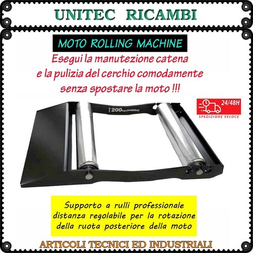 Moto rolling machine pedana - pedana, a