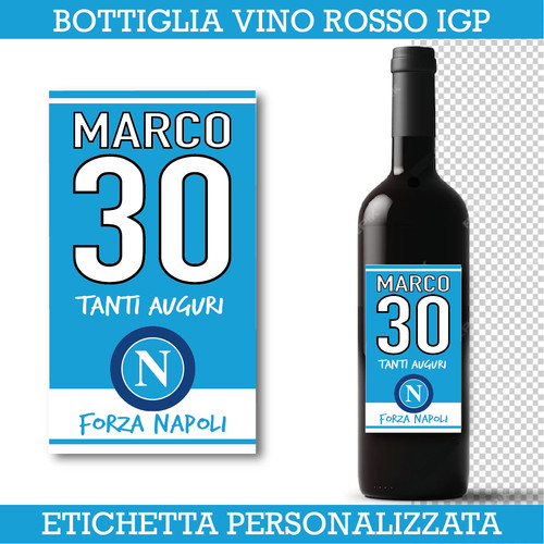 Vino etichetta personalizzata - vino,