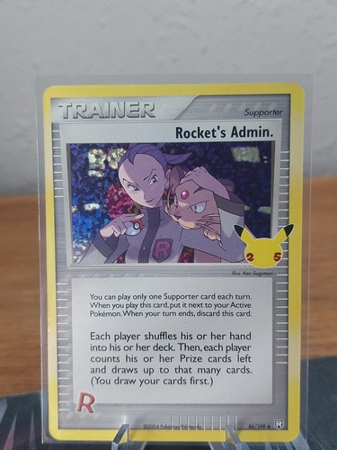 Holo rocket admin 109 nm - holo, rocket's