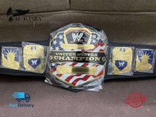 NUOVA cintura titolo United States Championship taglia adulto replica 2 mm WWE Wrestling