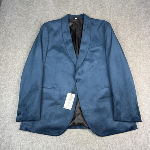 Blazer uomo 46l blu - m&s,