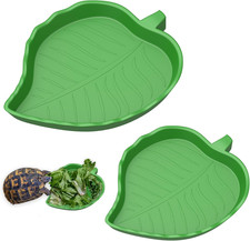 2 Pz Di Foglia Rettile Piatto