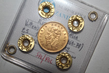 5 Lire 1863 Regno d'Italia Re