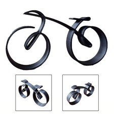 Elegante scultura bicicletta