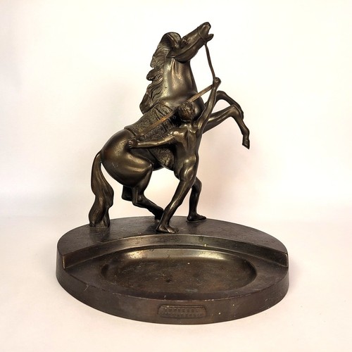 Scultura rame con - in,