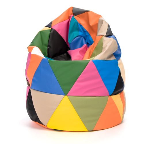 Ecopuf pouf patchwork - ecopuf,