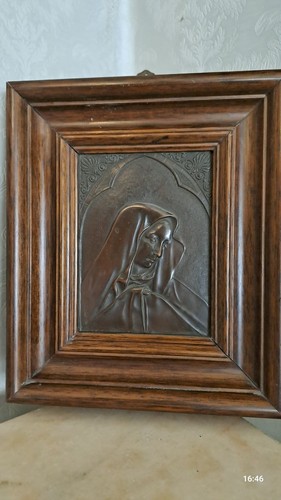 Antico bassorilievo bronzo - antico,