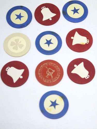Fiches poker vintage in - fiches,