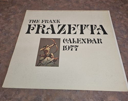 Calendario frank frazetta 1977 - frazetta,