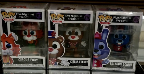 Lotto fnaf funko pop - di,