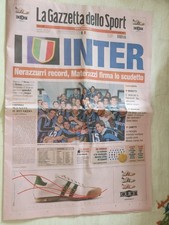 RIVISTA LA GAZZETTA DELLO SPORT del 23 APRILE 2007 : INTER CAMPIONE