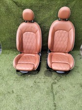 Sedili Interno Tappezzeria Mini Cooper John Cooper F56 Modello 3 Porte In Pelle