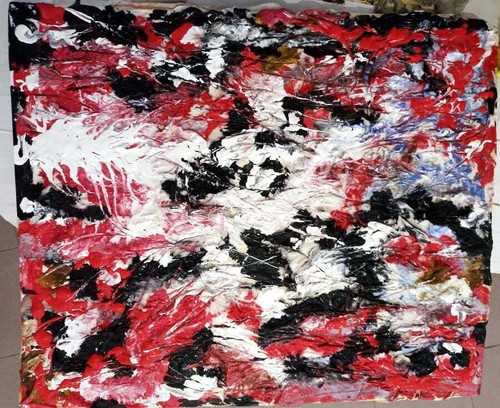 Arte quadro cartapesta - in,