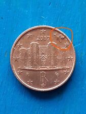 27. Moneta 1 Cent Italia 2007 con errore di conio