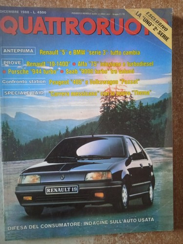 Rivista quattroruote 398 - rivista,