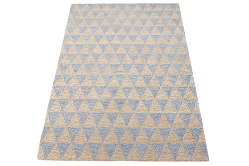 Beige blu 160x230 tappeto - cm,