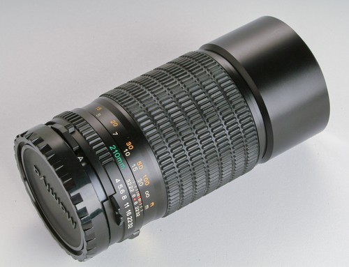 Mamiya sekor 210mm per - sekor, c