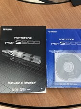 Manuale yamaha psr -s500 con