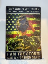 Poster in metallo stile