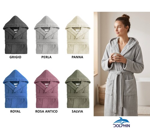 Accappatoio spugna 100 cotone - accappatoio,