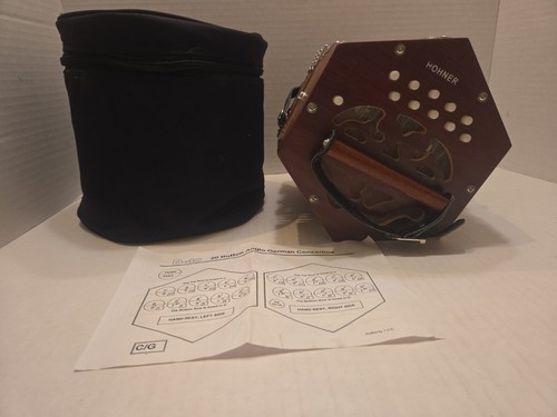 Hohner d40 anglo concertina - d40, 20