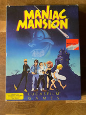 Videogame - Retrogame - Lucasfilm games - Maniac Mansion - Commodore 64/128