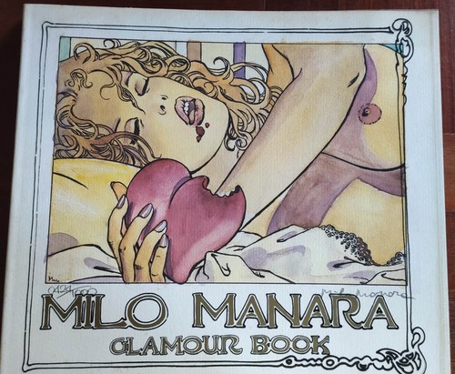 Artbook milo manara glamour - artbook,