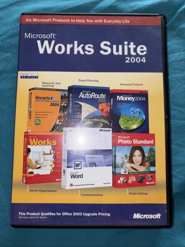 Microsoft works suite 2004 - microsoft,