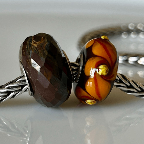 Trollbeads lotto marrone - trollbeads,