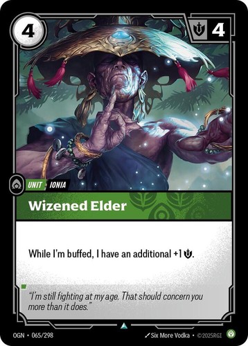 Wizened elder 065 298 - |, |