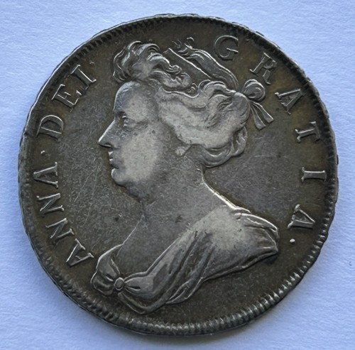 Moneta mezza corona - , argento