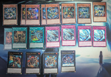 YuGiOh 19 Card Ryzeal Deck Ft Star Ice Ext Sword Duo Drive Detonator & More