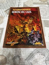 Warhammer Fantasy Codex Libro Esercito Demoni Del Caos - Italiano