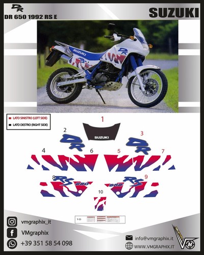 Kit suzuki 650 - kit, rs