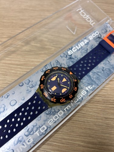 Swatch scuba deep blue usa - scuba,