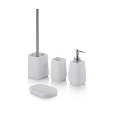 Set Accessori Bagno Bianco