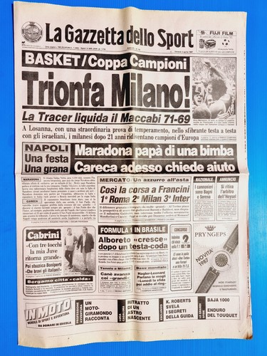 Gazzetta dello sport aprile - dello,