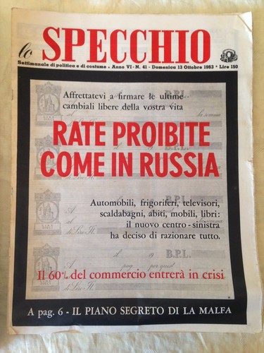 Specchio 13 ottobre - 41,