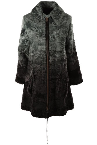 Cappotto agnello persiano - agnello, blu