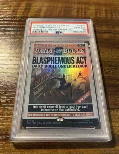 Mtg blasphemous act full art - full,