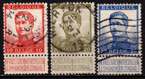 Belgio 1912 1914 118 120 - belgio, 1912/1914