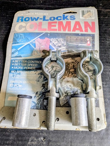 Vintage nos coleman canoa remo - nos,