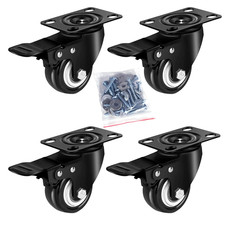 4 Pezzi Ruote per Carrello 50